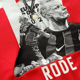 "Sebastian Rode" Collage auf Eintracht Frankfurt Heimtrikot der Saison 2023/24