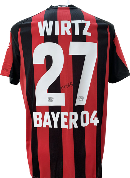 Florian Wirtz<br>Bayer Leverkusen<br>Original signiertes Trikot 21/22