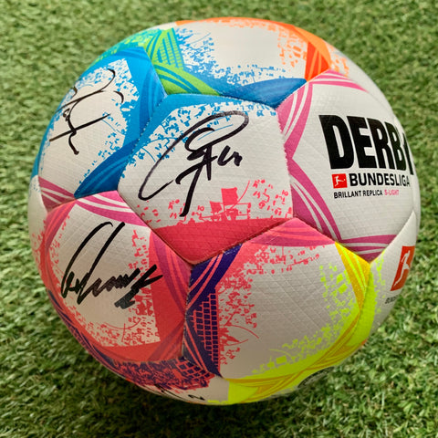 Derbystar Bundesliga Ball 22/23 <br>FC Augsburg <br>signiert