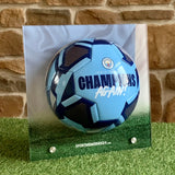 Manchester City Fussball<br>Champions again<br>im Display