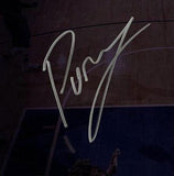 Kristaps Porzingis <br>New York Knicks <br>Original signiertes Foto <br>50 x 40 cm
