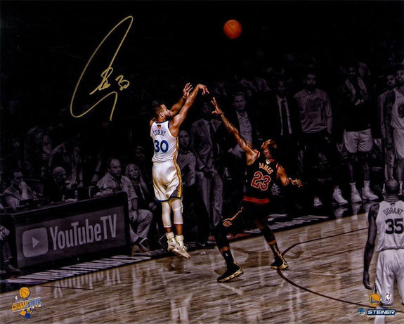 Stephen Curry<br>Golden State Warriors<br>Original signiertes Foto<br>50 x 40 cm