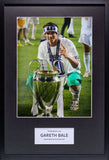 Gareth Bale <br>Real Madrid <br>Original signiertes Foto <br>„2014 UEFA Champions League Sieger“ <br>30 x 40 cm