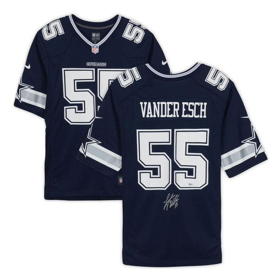 Leighton Vander Esch <br>Dallas Cowboys <br>Original Navy Nike Game Jersey