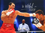 Wladimir Klitschko <br>Original signiertes Foto <br>„Sieg gegen Ruslan Chagaev“ <br>40 x 30 cm